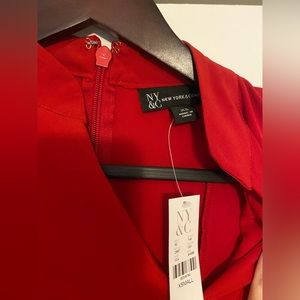 NY&C Red Jumpsuit